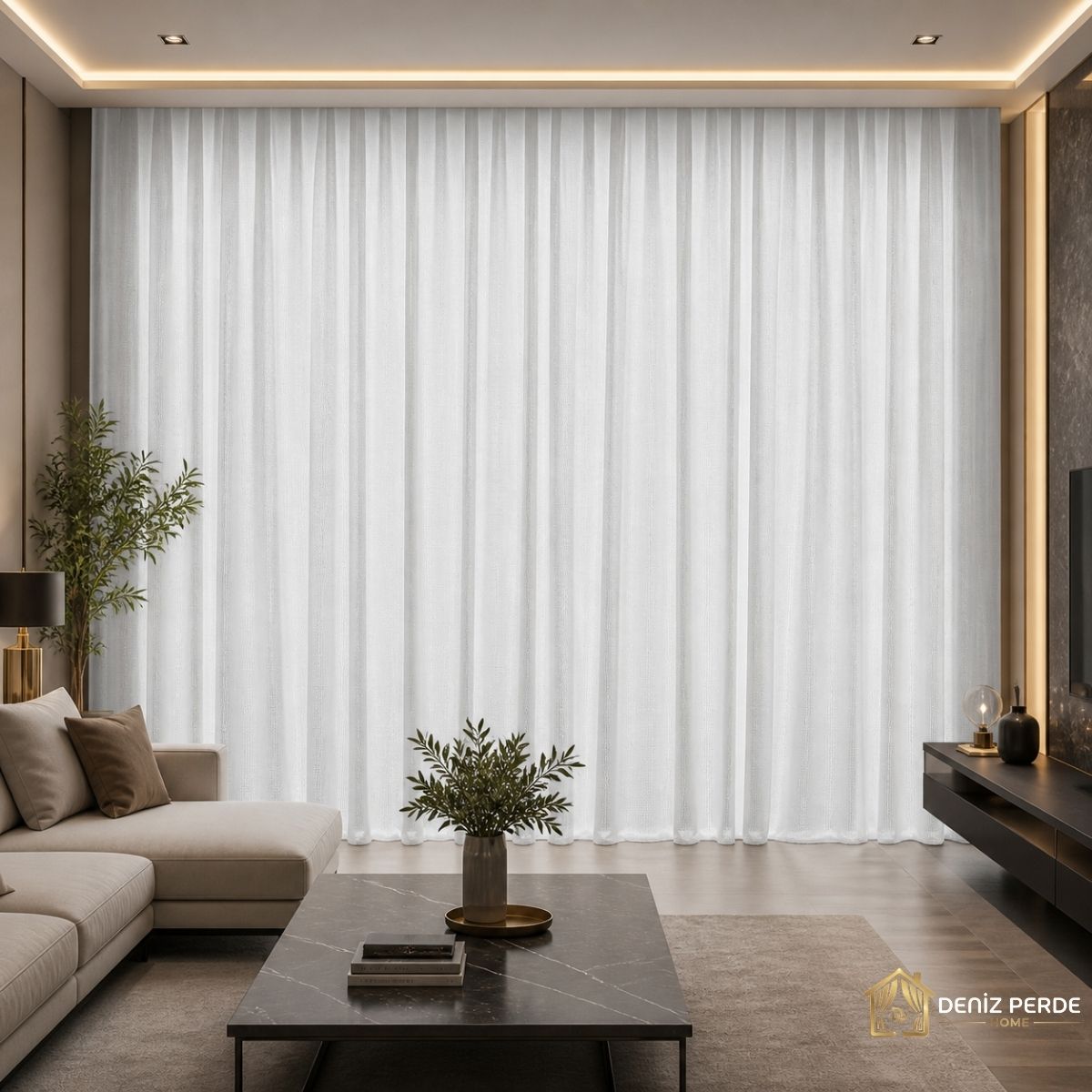 Lüx Dolce Armür Tül - 3374 - 103 - Beyaz